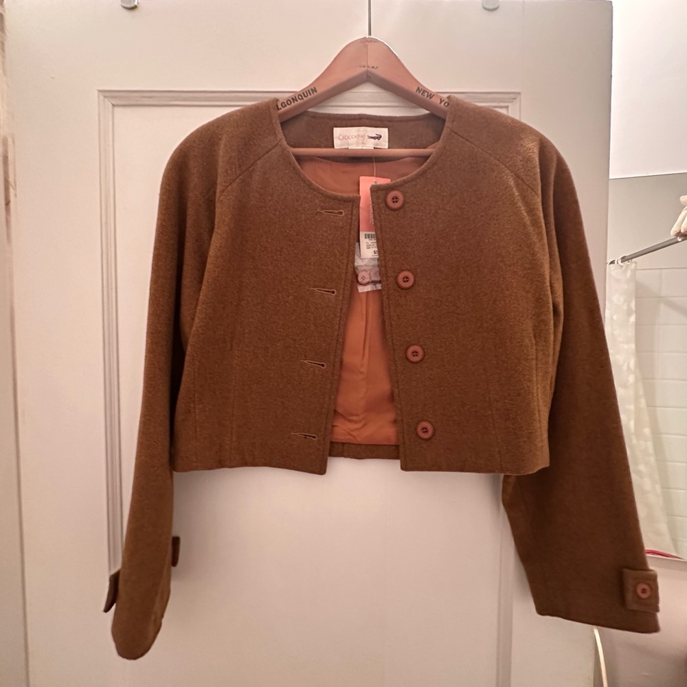 Crocodile sweater jacket New with Tags